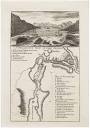 1759 map depicting Lake George and the capture of Fort Ticonderoga ...