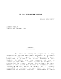 In c++ tipul tablou se declara astfel : Doc C Programming Language 3 E Babagoni Ibrahim Academia Edu