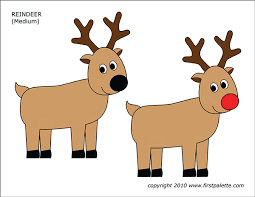 Supercoloring.com is a super fun for all ages: Christmas Reindeer Free Printable Templates Coloring Pages Firstpalette Com