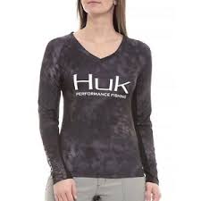Details About Huk Performance Fishing Gear Kryptek Icon Typhoon Women S Long Sleeve S T Shirt