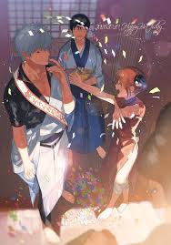 Find kagura pictures and kagura photos on desktop nexus. Wallpaper Kagura Gintama Sakata Gintoki Shimura Shinpachi 1599x2287 Vfgx 1392395 Hd Wallpapers Wallhere