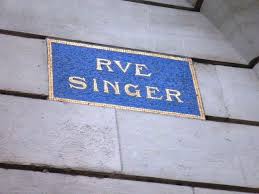 Plaque De La Rue Singer 75016 20110625 Jpg 640 480 Paris Viaje Paris