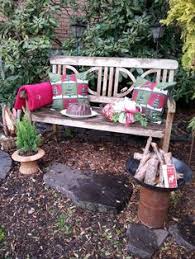 Gartenbank Weihnachtlich Dekorieren Weihnachtlich Dekorieren Dekorieren Veranda Dekoration