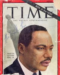 In 1963, Time Magazine recognized Rev. Dr. Martin Luther King, Jr. as "Man  of the Year" for his leadership in the fight for justice. Today, AU proudly  preserves a piece of that
