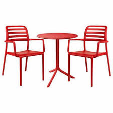 Nardi Spritz 3 Piece Bistro Set 3 Piece Bistro Set Bistro Set Porch Chairs