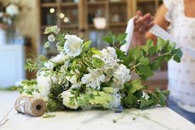 Arrange the other flowers one by one around the center flowers to create a dome shape. Diy Wedding Flower Workshops Balsham House Flowers