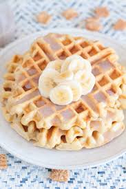 This post contains affiliate links. Cinnamon Toast Crunch Waffles With Cereal Milk Glaze Le Petit Eats