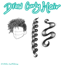 (create afro hair texture using this technique). How To Draw Curly Hair Like A Master Jae Johns