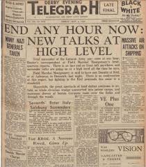 In the ve day edition of the elite, establishment times, a parliamentary correspondent diligently recorded why may 8 is recognised to this day as the official end of the war in europe. This Is How The People Of Derby Celebrated Ve Day In 1945 Derbyshire Live