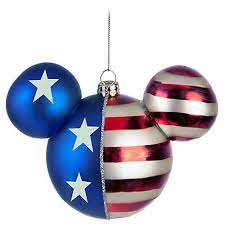 Americana Icon Mickey Mouse Ornament Home Decor Holiday Disney Store Mickey Mouse Ornaments Disney Christmas Ornaments Disney Christmas Decorations