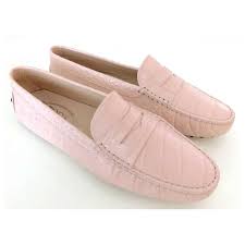 Shop men's tod's gommino loafers. Tod S Tod S Gommino Moccasins Pink Pink 38 Ballet Flats Leather Pink Ref 201101 Joli Closet