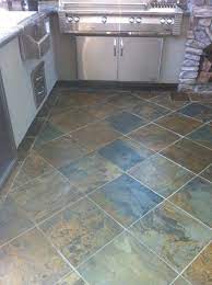 Slate Tile Sealer Slate Tile Slate Tile Floor Kitchen Slate Flooring