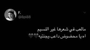 ما لعب في شعرها غير النسيم youtube