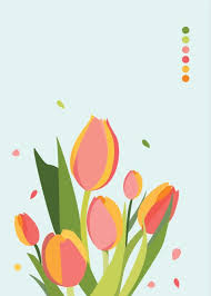 Flowers Illustration Flower Flat Design Flower Illustration Spring Illustration