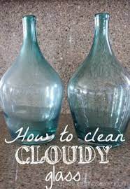 How To Clean Cloudy Glass Cloudy Glasses Cleaning Cleaning With Peroxide