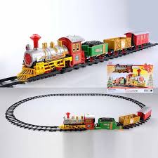 Check out our christmas train set selection for the very best in unique or custom, handmade pieces from our ornaments shops. Christmas Track Train Battery Operated Christmas Train Set With Realistic Sound And Light For Kids Shopee Philippines