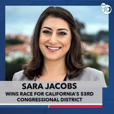 Democrat Sara Jacobs has...