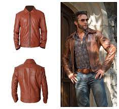 X Men Days Of Future Past Hugh Jackman Wolverine Jacket Jacketsinn Wolverine Jacket Wolverine Leather Jacket Celebrity Jackets
