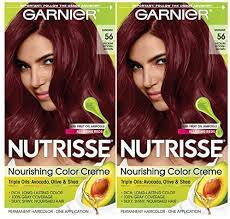 I would take user error into account, but my mom did my hair, and she's dyed her own, my brother's, and my hair many tim. Garnier Hair Color Nutrisse Nourishing Creme 56 Medium Reddish Brown Sangria 2 Count Buy Online At Best Price In Uae Amazon Ae