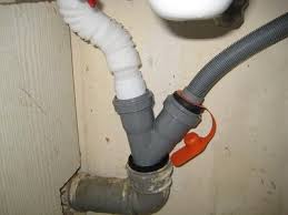 If your laundry room isn't large enough to accommodate a standalone sink, but you like pretreating tough. How To Connect The Drain Of The Washing Machine To The Sewer Proper Connection Of Washing Machine Drain