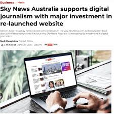For the australian version, see sky news australia. Sky News Australia Refreshes Website More Video And Original Reporting