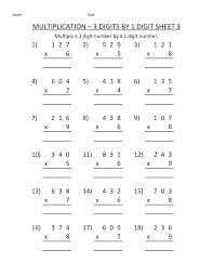 Printable Multiplication Worksheets 4th Grade Learning Printable Printable Multiplication Worksheets Multiplication Worksheets Mathematics Worksheets