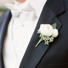 White Boutonniere White Wedding Flowers White Boutonniere Boutonniere Wedding