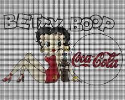 Betty Boop Cola Crochet Pattern