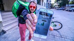 Bicicletele pe care mergde oras electrica albastra :mtb electric verde : Cati Bani Castig Cu Uber Eats In 4 Ore Youtube
