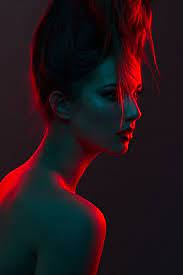 Photographer Geoff Jones Makeup Mary Li Model Tayah Mott Colour Gel Photography Portrait Photography Portrait