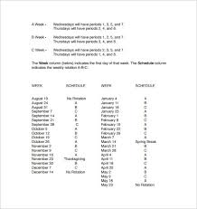 Monthly rotation schedule template shift duty roster sample by bpeducation.co. Free 15 Sample Rotation Schedule Templates In Pdf Ms Word