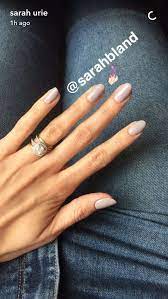 Sarah Urie Tan Nails Trendy Nails Makeup Nails