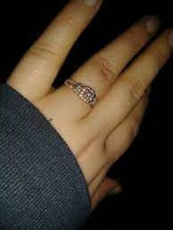 We've estimated the average diameter (mm) for excellent cut round diamonds using a sample of diamonds listed for sale. Flawless Size 9 14k Rose Gold 7 8 Carat Diamond Ring Ebay