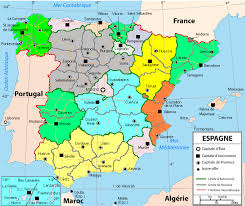 Carte des villes et régions espagnoles détaillée ou générale avec le plan des routes et . Administration Territoriale De L Espagne Wikipedia