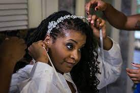 Pin By Raf Crafts On Mr Mrs Mich B Wedding Hair Care Natural Hair Bride Hair Pieces