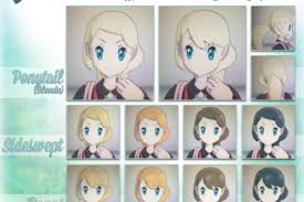 All male haircuts and hairstyles in pokemon ultra sun and ultra moon. The Complete Guide To Pokemon Y Hairstyles Pokemon Website Pokemon Trading Card Game Pokemon