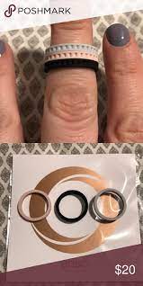 Enso Silicone Bands Wedding Rings Unique Silicon Bands Wedding Rings For Women