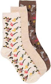 Kelly Katie Prairie Crew Socks 3 Pack Women S Ad Crew Socks Socks Cool Socks
