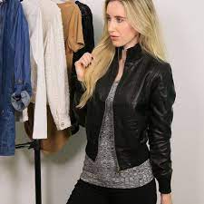 Sold Out Black Faux Leather Jacket Black Faux Leather Jacket Faux Leather Bomber Jacket Black Faux Leather