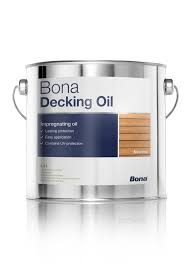 The biggest attraction was that, once the deck had been cleaned and stripped of. Bona Decking Oil