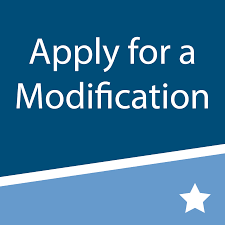 1 n the act of making something different (as e.g. Support Modification Process Office Of The Attorney General