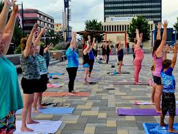 A huge success!! Splash Pad Yoga With Topeka Yoga Network @ Evergy Plaza was such a lot of fun last night!! Let's keep the enthusiasm going!! Check out our new classes starting