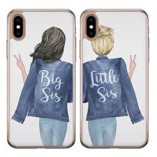 Best friends are those rare people whose weirdness frequency matches yours. Big Sis Little Sis Siliconen Bff Hoesjes Voor 2 Verschillende Telefoons Bestellen Casimoda Nl