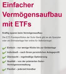 The contract period is the period between the next sutor bank erfahrungen » test & bewertung des anbieters tick after the start and the end. Sutor Bank Robo Advisor Was Man Vor Der Anmeldung Wissen Sollte