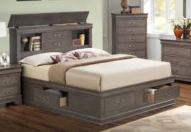 Glory Furniture G3105 Full Storage Bed In Grey G3105b Fsb With Images King Storage Bed Storage Bed Queen Bedroom Storage For Small Rooms