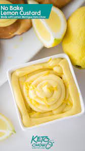 No Cook Lemon Custard Keto Chow Recipe Keto Dessert Recipes Keto Recipes Easy Low Carb Recipes Dessert