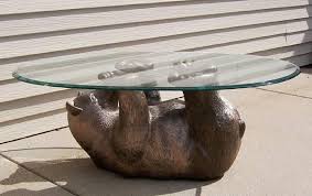 The bear is a little lightweight and can easily be rocked or tipped but there is a simple solution for this. Bear Cub Glass Coffee Table For Sale In Bemidji Minnesota Classified Americanlisted Com