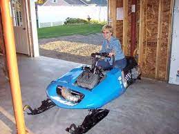 Thunderjet Vintage Sled Vintage Racing Snowmobile