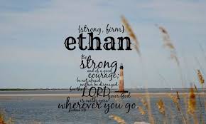 Scripture Verse Man Print Bible Quote Boy Nautical Ethan Name Art Typography Christian Lighthous Christian Boy Names Christian Baby Boy Names Bible Quotes Boys