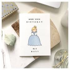 Disney Birthday Gifts For Adults C I N D E R E L L A Birthday Card Cinderella Birthday Card Princess Birthday Card Princess Gi Birthday Card Puns Birthday Card Drawing Birthday Cards Diy